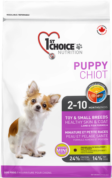 1st Choice Healthy Skin & Coat for Toy & Small Breed puppies
