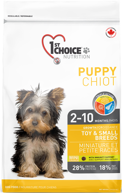 1st Choice Toy & Small Breeds for puppies