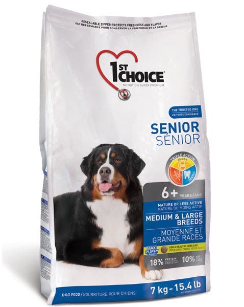 1st Choice Senior Medium&Large для пожилых собак